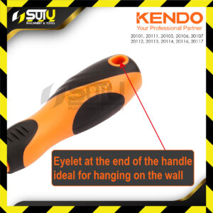 Driver- Slotted screw driver 8 x200mm 20117  Kendo