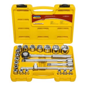 Socket Set-1/2 " Set 22 Pc 43600/022 Tramontina
