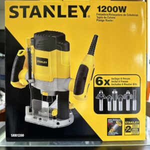Router- Plunge router 1200w SRR12001 Stanley
