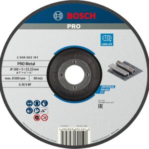 Disc - Metal cutting disc 7" STD 2608603161 Bosch