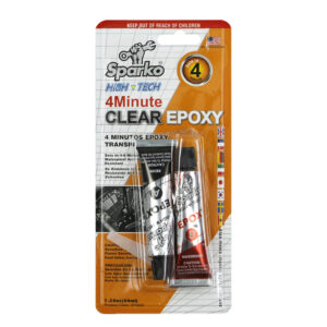 Glue - AB Epoxy clear 4min 34ml Sparko
