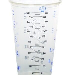 Jug -  Calibrated plastic container 250ml