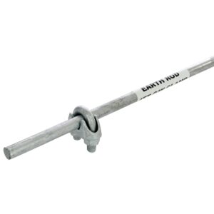 Rod - Earth rod  4ft c/w clamps