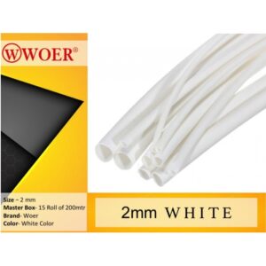 Shrink- Insulated sleeve heat shrink 2.5mm per mtr