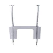 Staple - PVC Insulated staples 100pc pkt