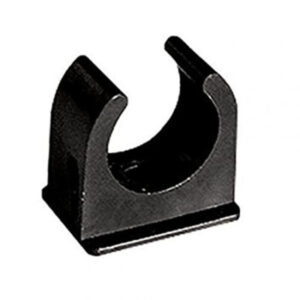 Saddle-Pvc Saddle Clips 20mm Black