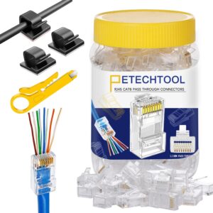 Terminal - RJ45 CAT 6 clip terminals