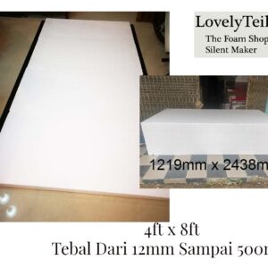 Foam - Styrofoam 8 x 4ft 12mm thick